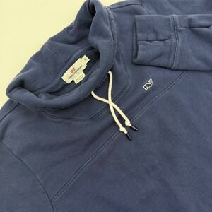 Vineyard Vines Women's Navy Blue Cowl Neck Pullover Sweatshirt Size S